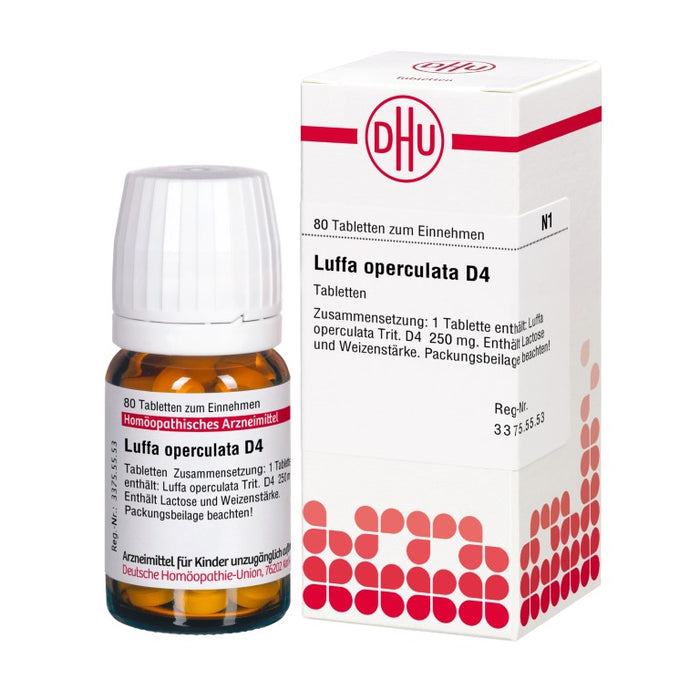 DHU Luffa operculata D4 Tabletten, 80 St. Tabletten