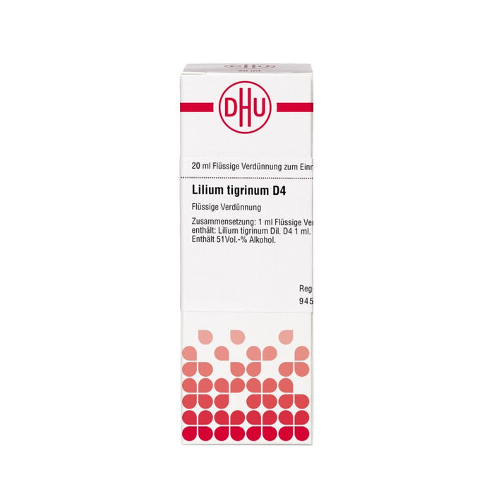 DHU Lilium tigrinum D4 Dilution, 20 ml Lösung