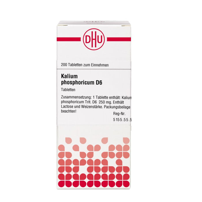 DHU Kalium phosphoricum D6 Tabletten, 200 St. Tabletten