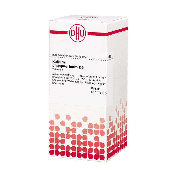 DHU Kalium phosphoricum D6 Tabletten, 200 St. Tabletten