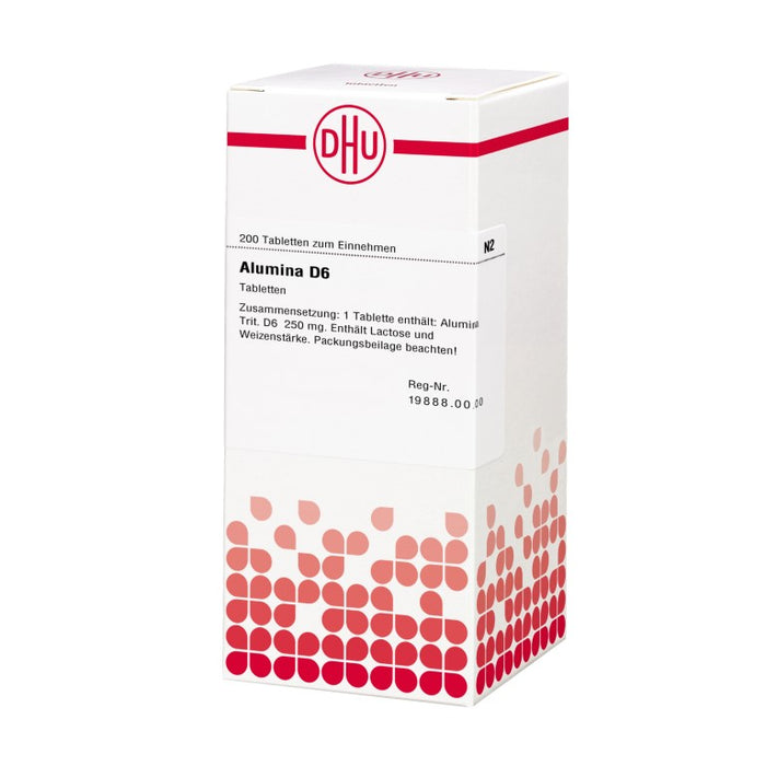 DHU Alumina D6 Tabletten, 200 St. Tabletten