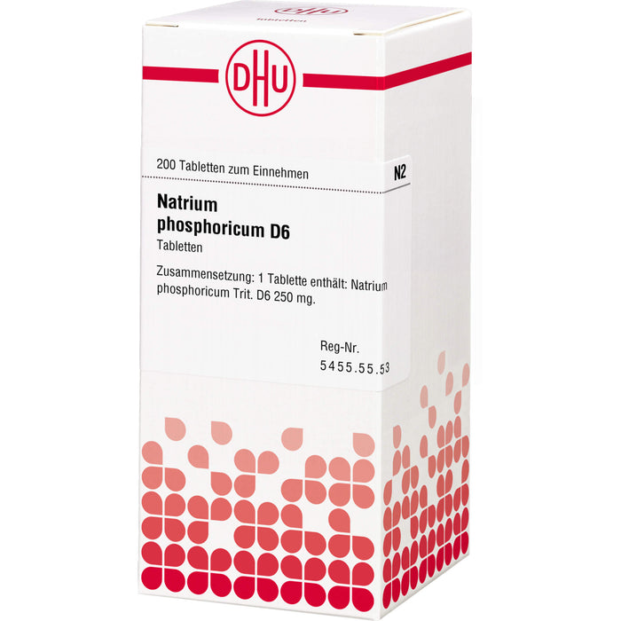 DHU Natrium phosphoricum D6 Tabletten, 200 St. Tabletten