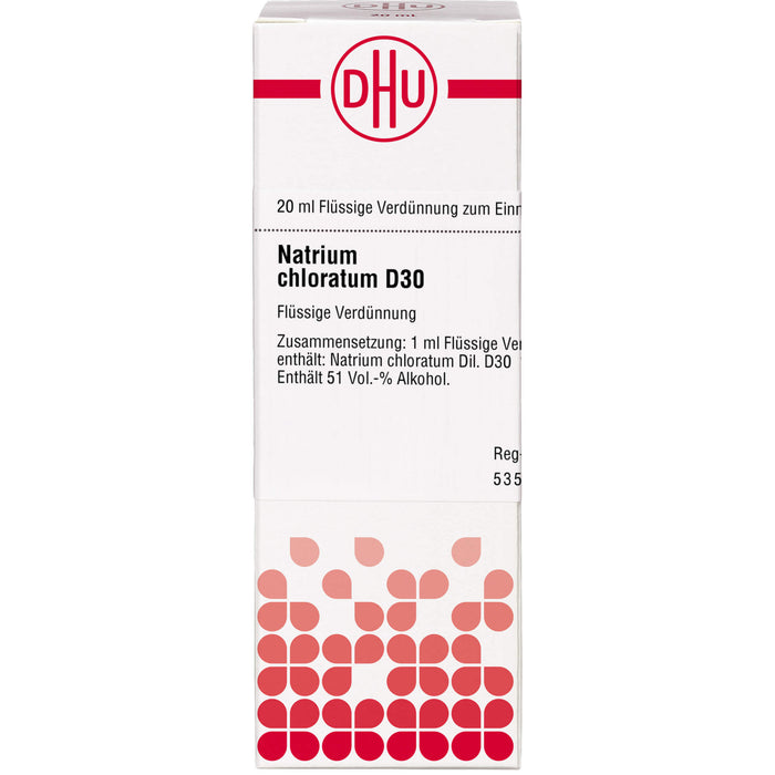 DHU Natrium chloratum D30 Dilution, 20 ml Lösung