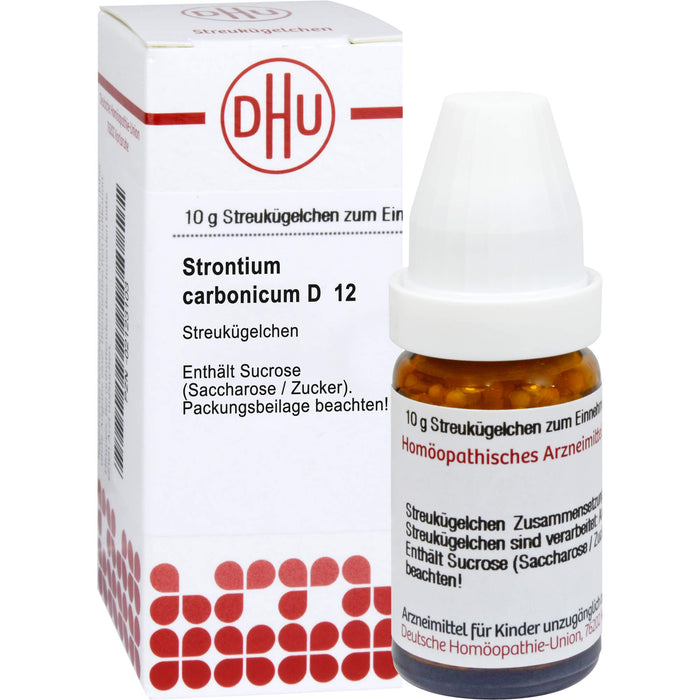 DHU Strontium carbonicum D12 Streukügelchen, 10 g Globules