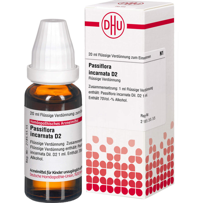 Passiflora incarnata D2 DHU Dilution, 20 ml Lösung