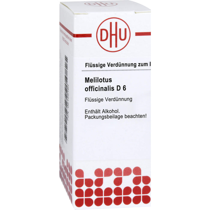 Melilotus officinalis D6 DHU Dilution, 20 ml Lösung