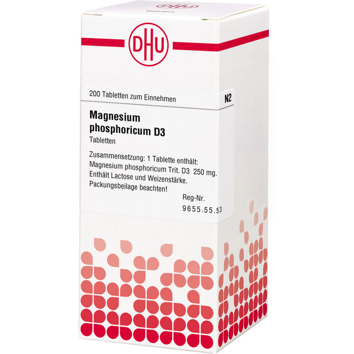 DHU Magnesium phosphoricum D3 Tabletten, 200 St. Tabletten