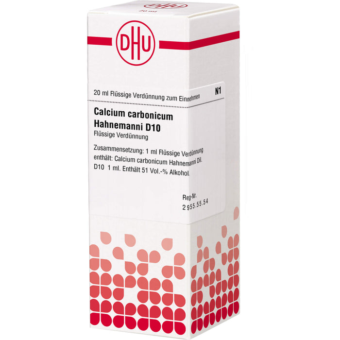 DHU Calcium carbonicum Hahnemanni D10 Dilution, 20 ml Lösung