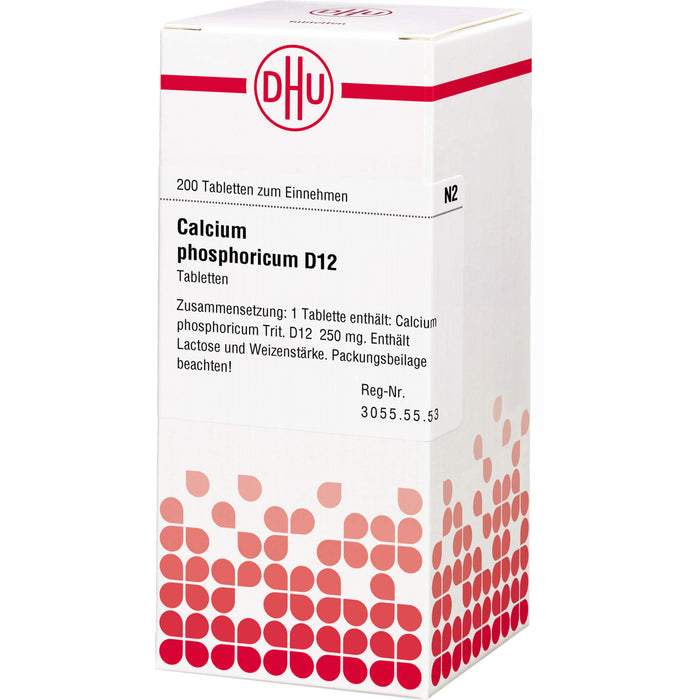 DHU Calcium phosphoricum D12 Tabletten, 200 St. Tabletten