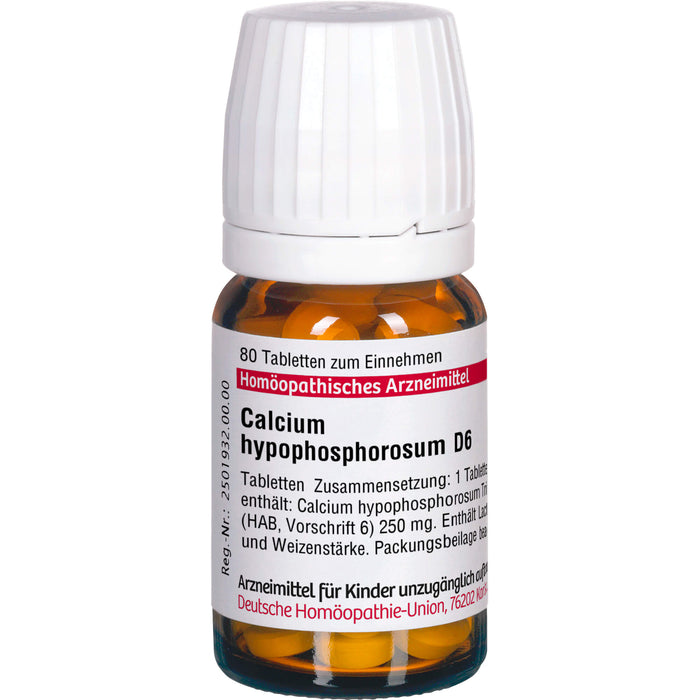 DHU Calcium hypophosphorosum D6 Tabletten, 80 pc Tablettes