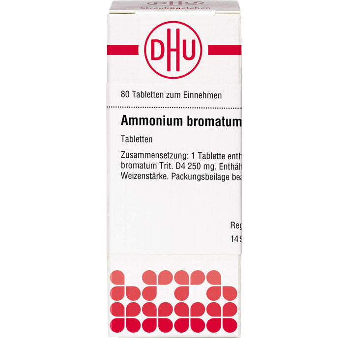 DHU Ammonium bromatum D4 Tabletten, 80 pcs. Tablets