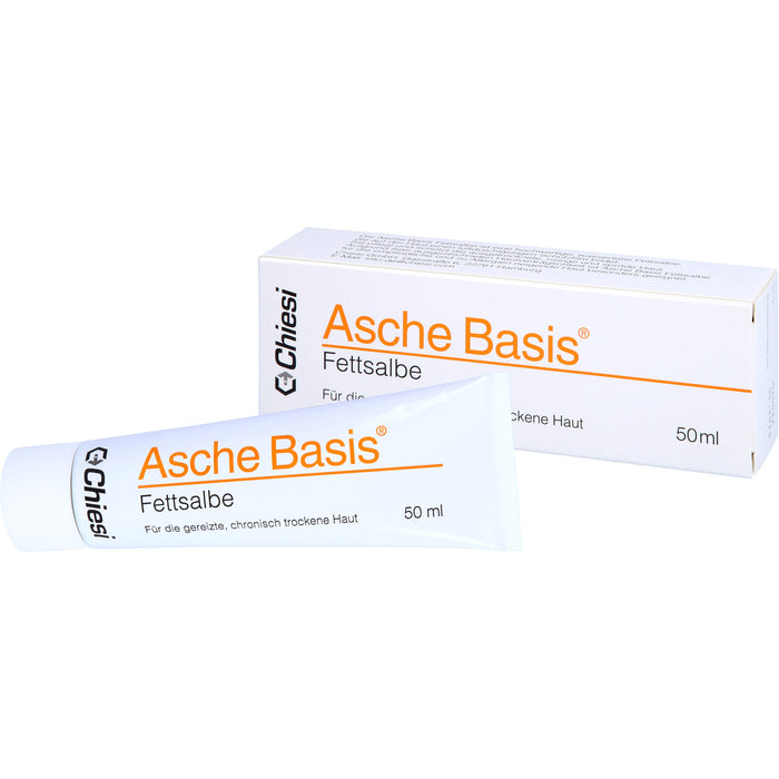 Asche Basis Fettsalbe, 50 ml Onguent gras