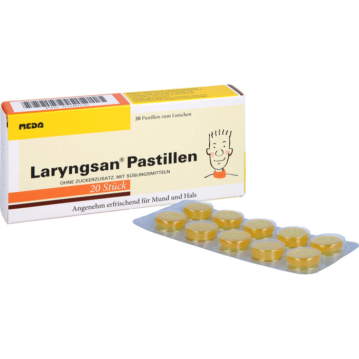 Laryngsan Pastillen, 20 St PAS