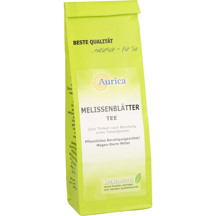 Aurica Melissenblätter Tee pflanzliches Beruhigungsmittel, 40 g Tee