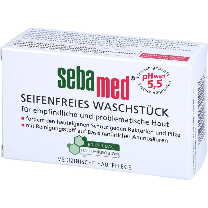 sebamed Seifenfreies Waschstück, 100 g Körperpflege