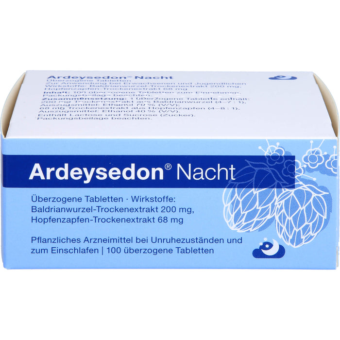 Ardeysedon Nacht überzogene Tabletten, 100 St UTA