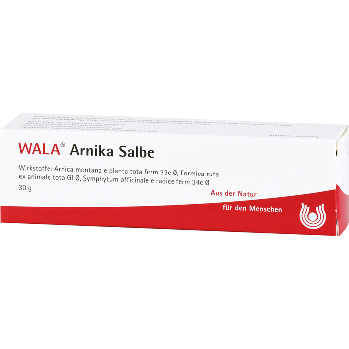 WALA Arnika Salbe bei Blutergüssen, Prellungen, Quetschungen und Prellungen, 30 g Ointment