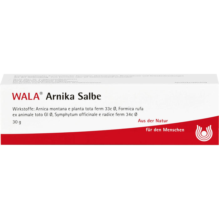 WALA Arnika Salbe bei Blutergüssen, Prellungen, Quetschungen und Prellungen, 30 g Onguent