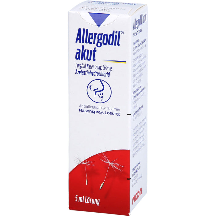 Allergodil akut Nasenspray, 5 ml Solution