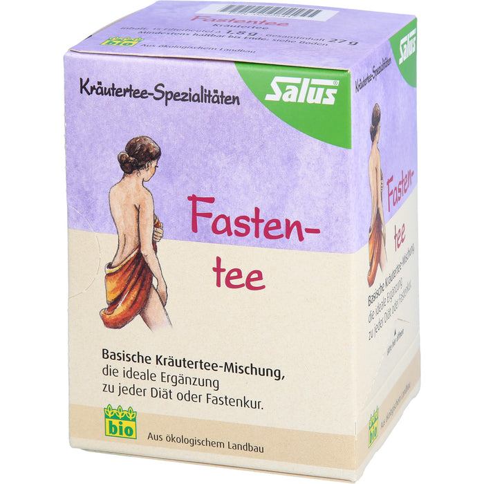 Salus Fastentee Basische Kräutertee-Mischung, 15 pcs. Filter bag