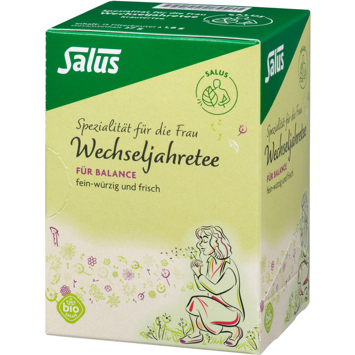 Salus Wechseljahre Tee Kräutermischung, 15 St. Filterbeutel