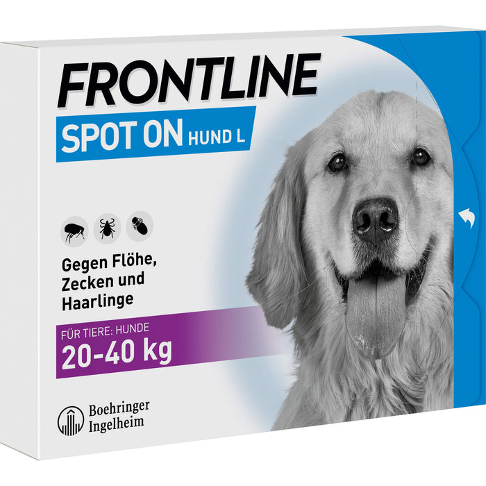 FRONTLINE Spot on Hund L 20-40 kg Pipetten, 5 pc Ampoules