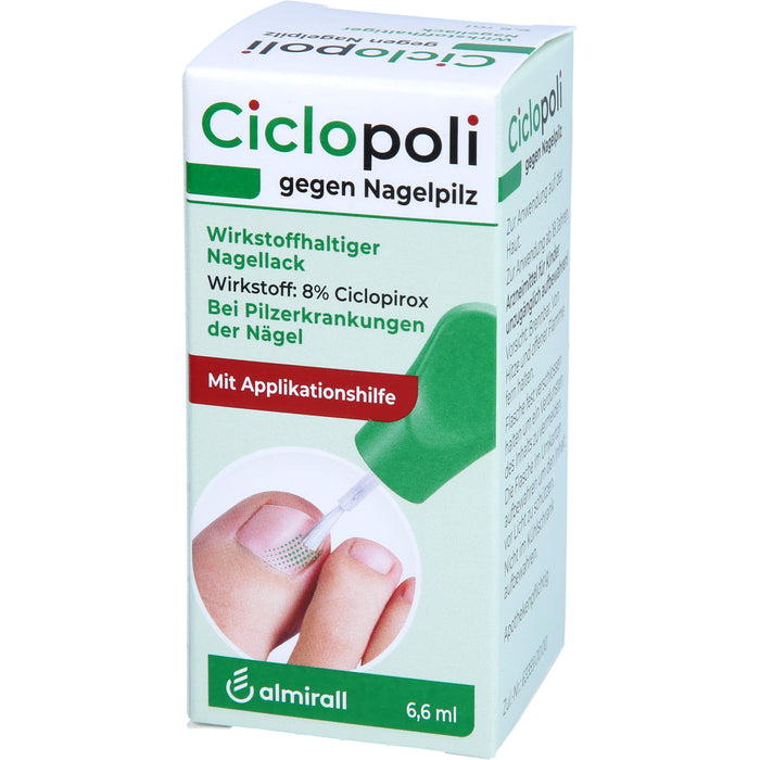 Ciclopoli Nagellack gegen Nagelpilz, 6.6 ml Solution