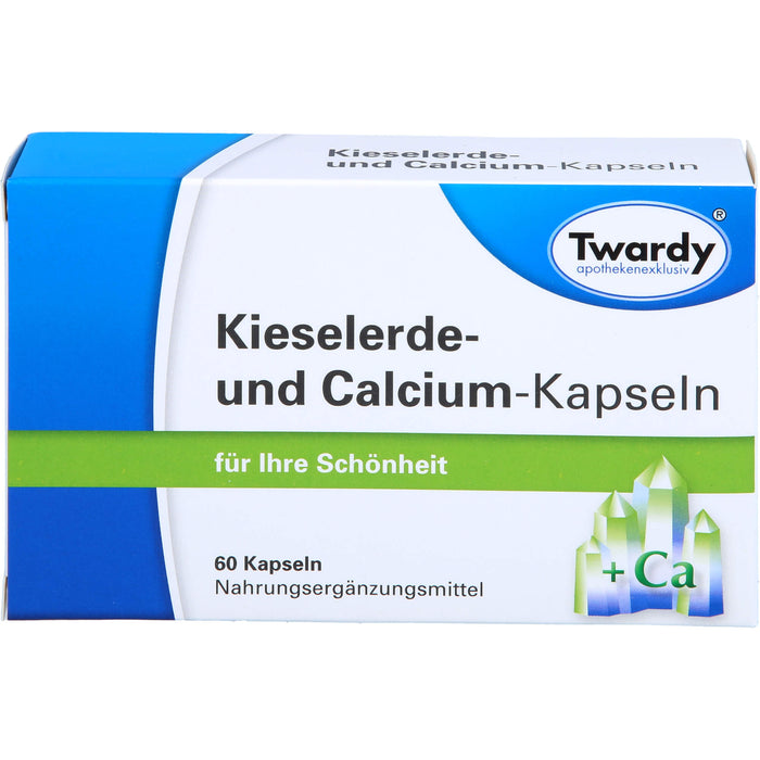 Twardy Kieselerde- und Calcium-Kapseln für Ihre Schönheit, 60 pc Capsules