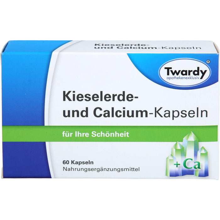 Twardy Kieselerde- und Calcium-Kapseln für Ihre Schönheit, 60 pcs. Capsules