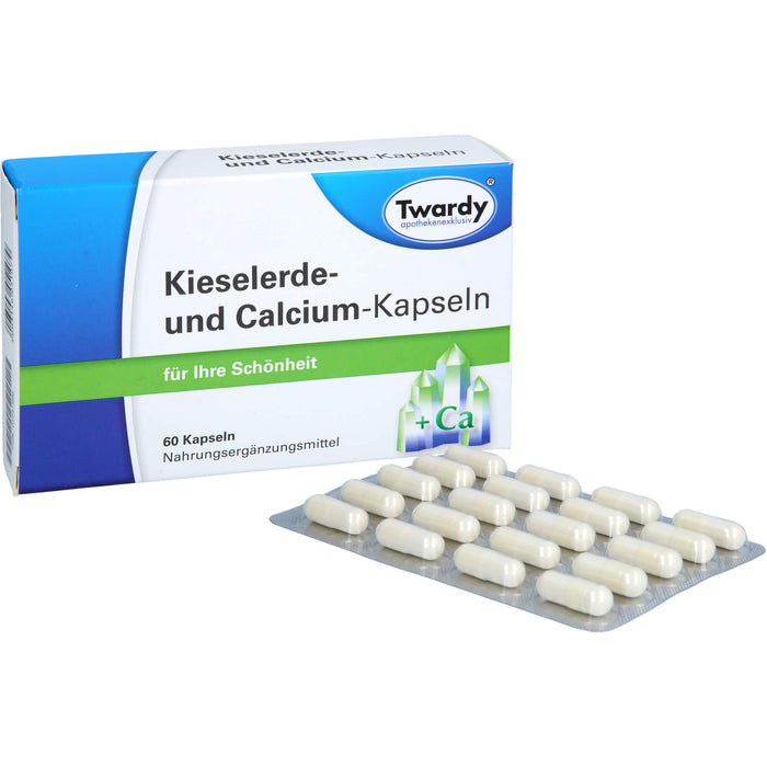 Twardy Kieselerde- und Calcium-Kapseln für Ihre Schönheit, 60 pcs. Capsules