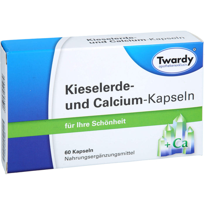 Twardy Kieselerde- und Calcium-Kapseln für Ihre Schönheit, 60 pcs. Capsules