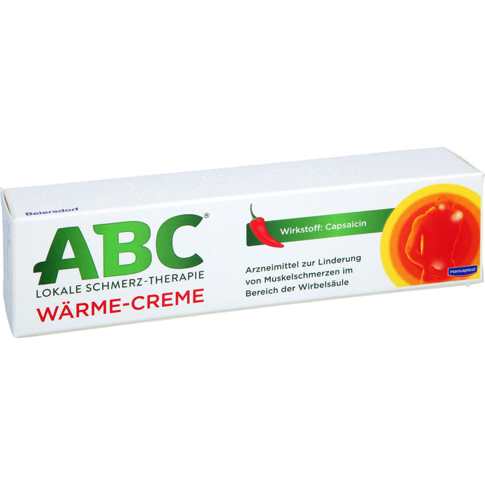 Hansaplast ABC lokale Schmerztherapie Wärme-Creme, 50 g Crème