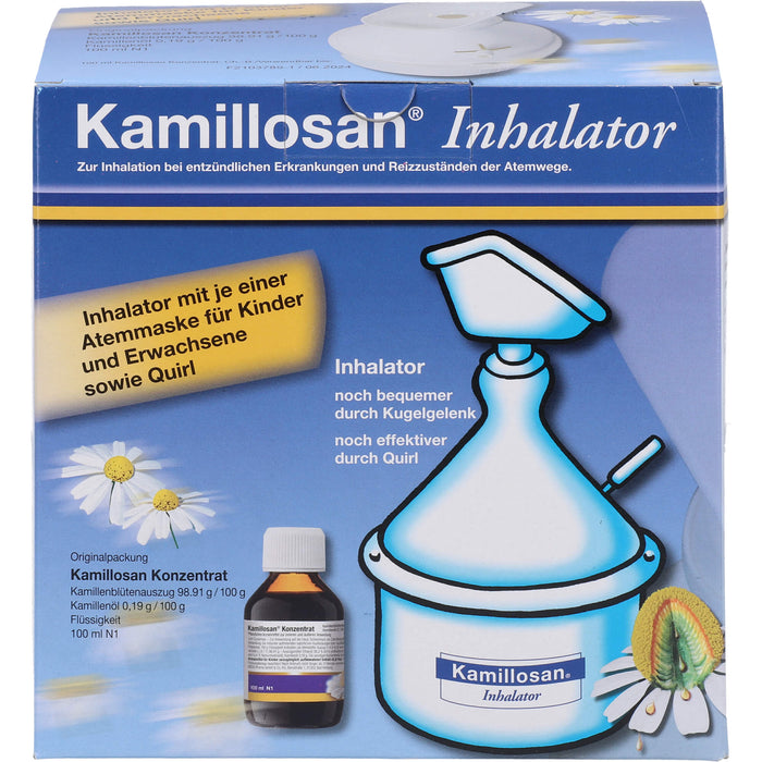 Kamillosan 100 ml Konzentrat + Inhalator, 1 pcs. Set