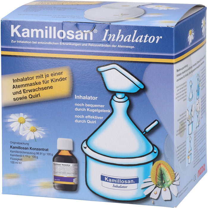 Kamillosan 100 ml Konzentrat + Inhalator, 1 pc Ensemble