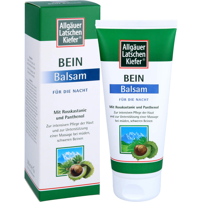 Allgäuer Latschenkiefer Bein Balsam für die Nacht, 200 ml Crème