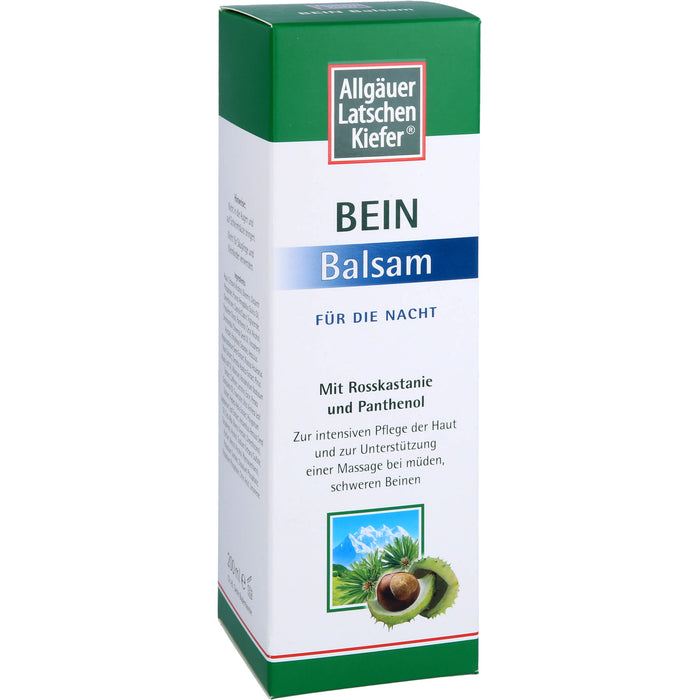 Allgäuer Latschenkiefer Bein Balsam für die Nacht, 200 ml Crème