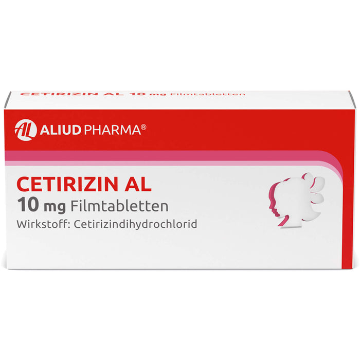 Cetirizin AL 10 mg Filmtabletten, 100 St. Tabletten