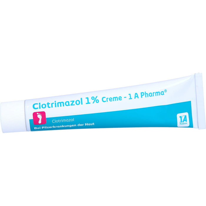 Clotrimazol 1% Creme - 1 A Pharma bei Pilzerkrankungen der Haut, 50 g Cream