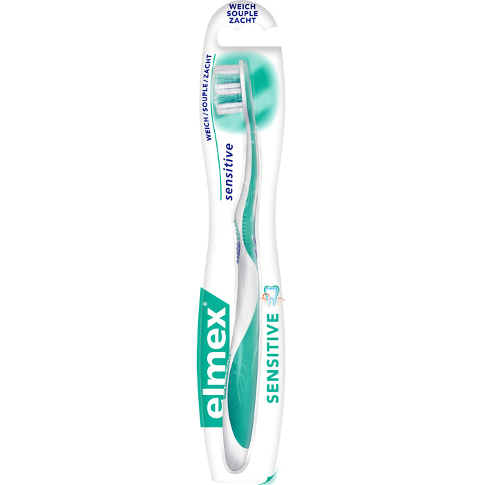 elmex sensitive weiche Zahnbürste mit weichen Borsten, 1 pc Brosse à dents