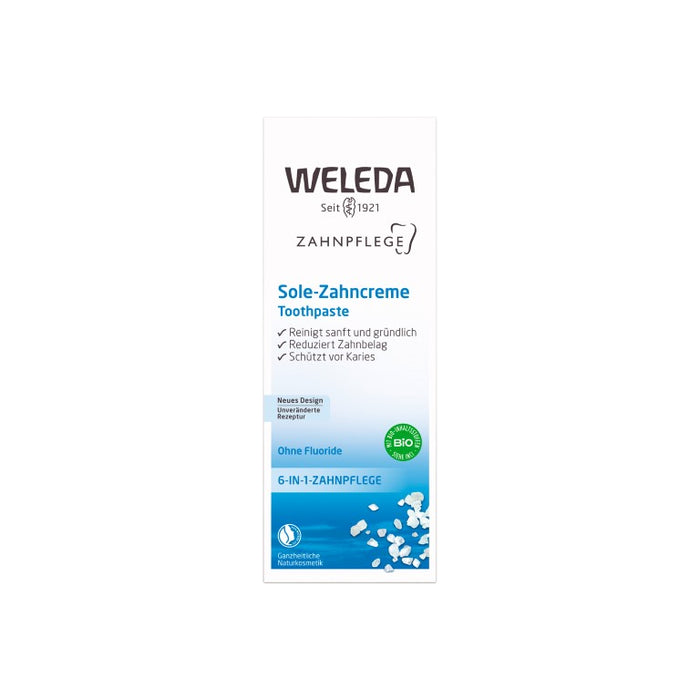 WELEDA SOLE ZAHNCREME, 75 ml Zahncreme