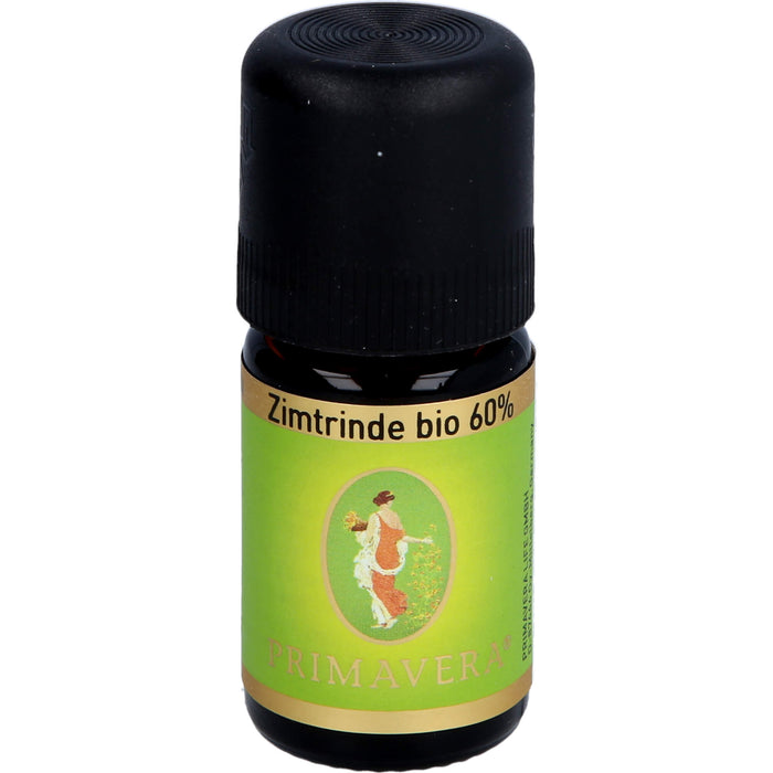 PRIMAVERA Zimtrinde 60% bio 100% naturreines Ätherisches Öl, 5 ml Etheric oil