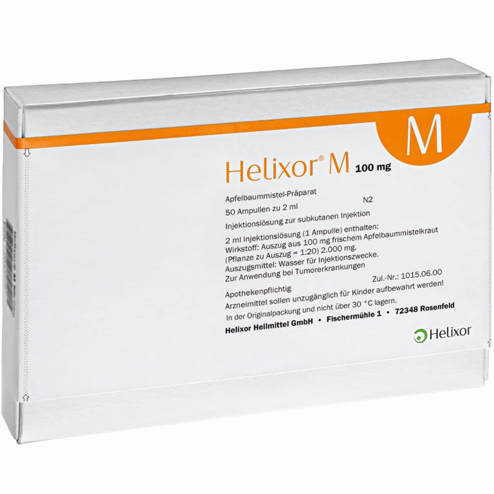 Helixor M 100 mg, 50 pcs. Ampoules