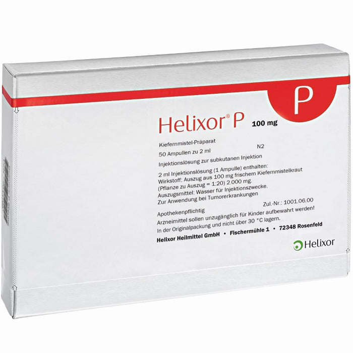 Helixor P 100 mg, 50 pc Ampoules