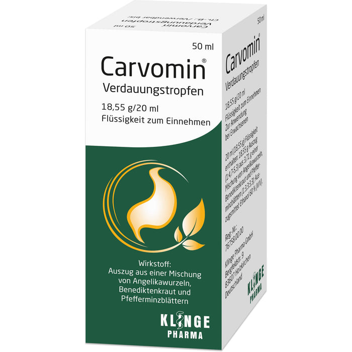 Carvomin Verdauungstropfen, 50 ml Lösung