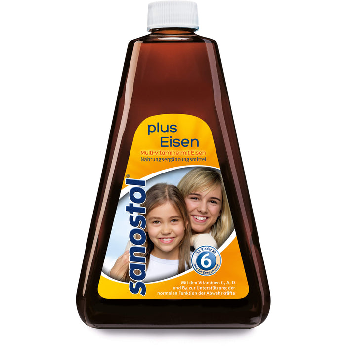 sanostol plus Eisen Saft, 230 ml Solution