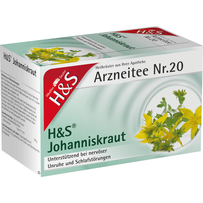 H&S Johanniskraut Arzneitee Nr. 20, 20 St. Filterbeutel