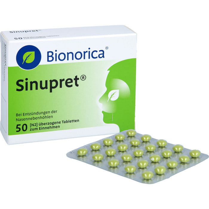 Sinupret überzogene Tabletten, 50 pc Tablettes