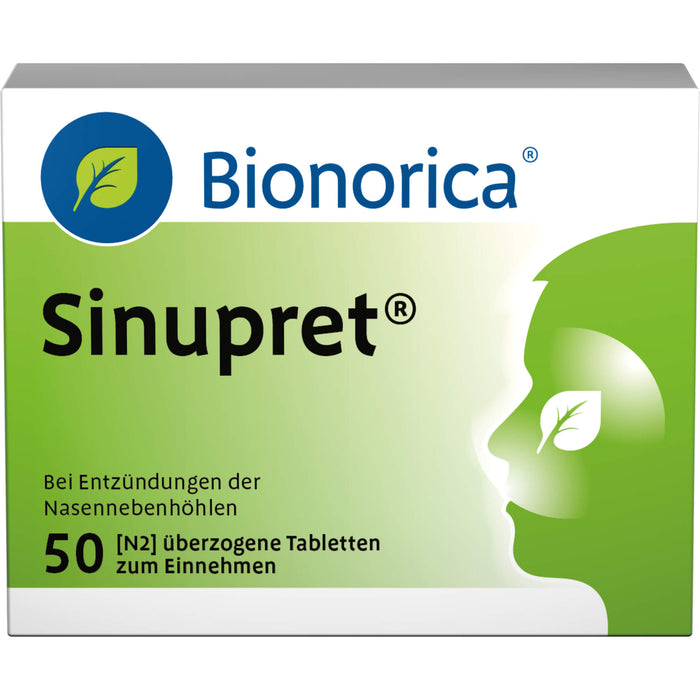 Sinupret überzogene Tabletten, 50 pcs. Tablets