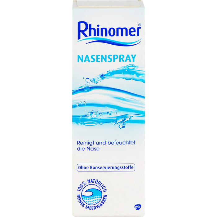 Rhinomer Nasenspray reinigt und befeuchtet die Nase, 20 ml Solution