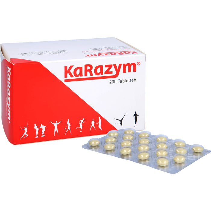 KaRazym Tabletten zur Beschleunigung der Regeneration und Unterstützung belasteter Gelenke, 200 pc Tablettes